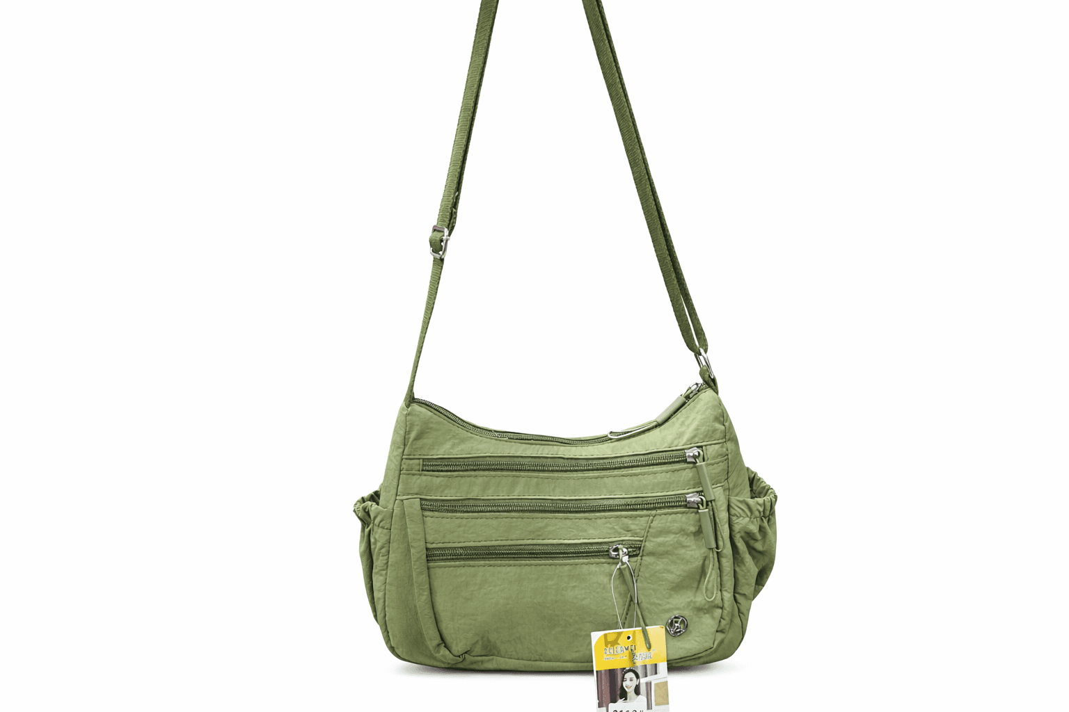 Sac bandoulière multi-poches femme
